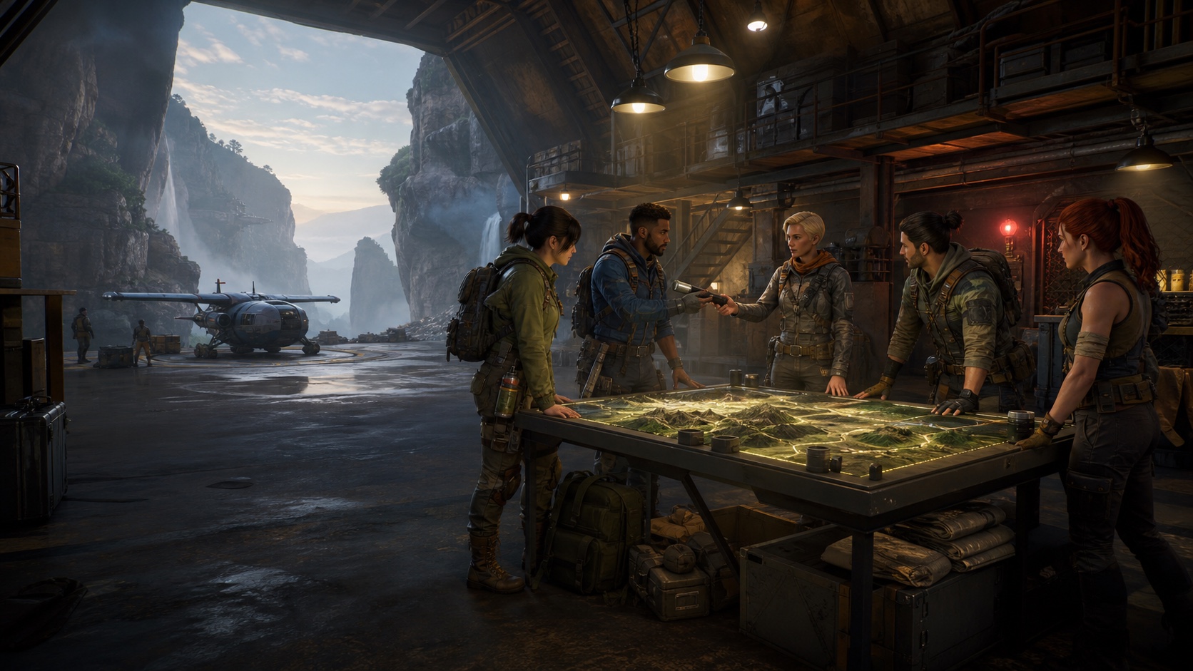 An original multiplayer expedition briefing in the CatchMate Play preview